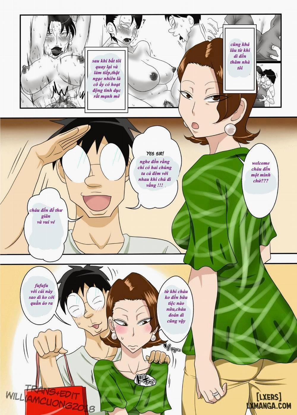 Oba-san Taku de Asedaku de, Hitasura Sex ni Hagemu! Oneshot trang 1