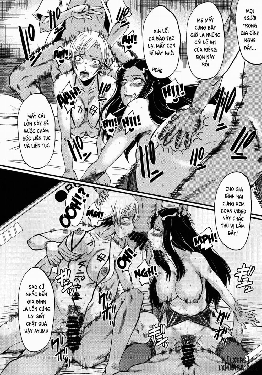 Ochi Mama ~Kazoku ni Kakurete Hard SEX ni Hamaru Hahaoya-tachi Oneshot trang 18