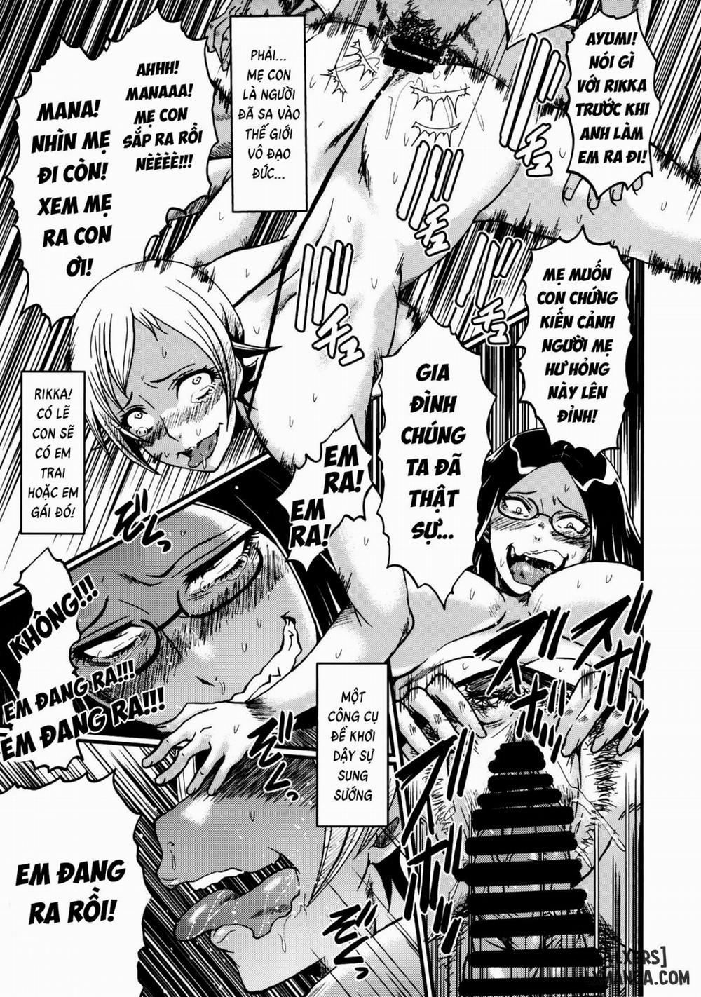 Ochi Mama ~Kazoku ni Kakurete Hard SEX ni Hamaru Hahaoya-tachi Oneshot trang 19