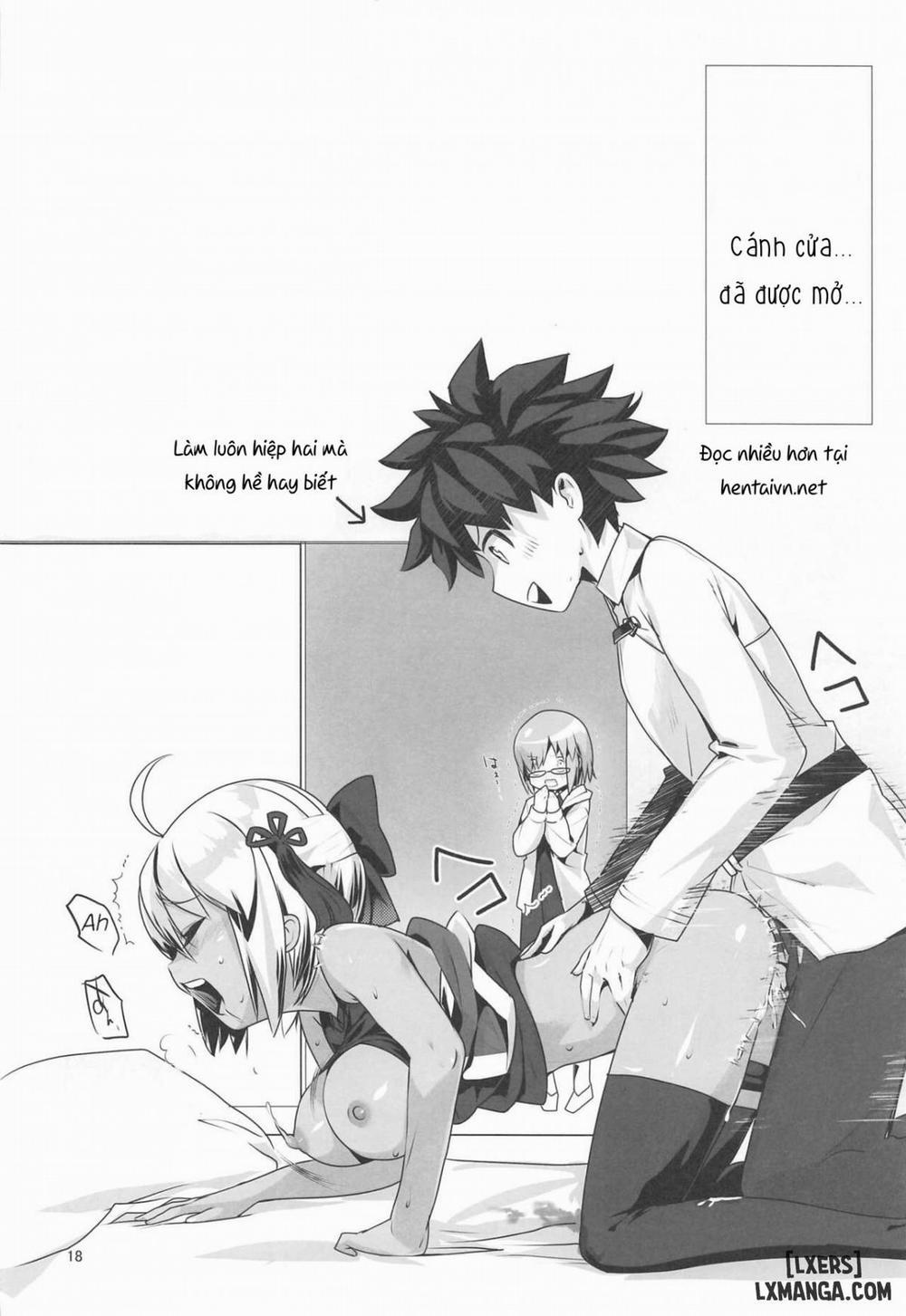 Okita Alter-chan to Nyan Nyan shitai dake no Hanashi Oneshot trang 16