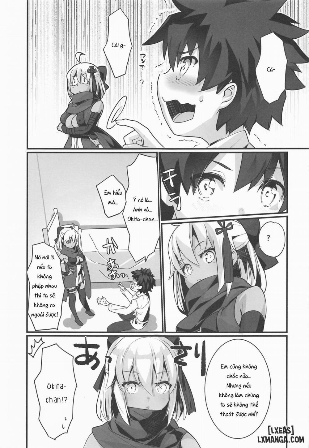 Okita Alter-chan to Nyan Nyan shitai dake no Hanashi Oneshot trang 3