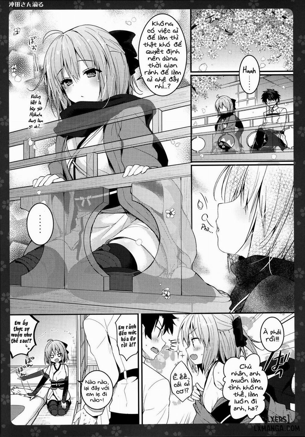 Okita-san Shitataru Oneshot trang 3