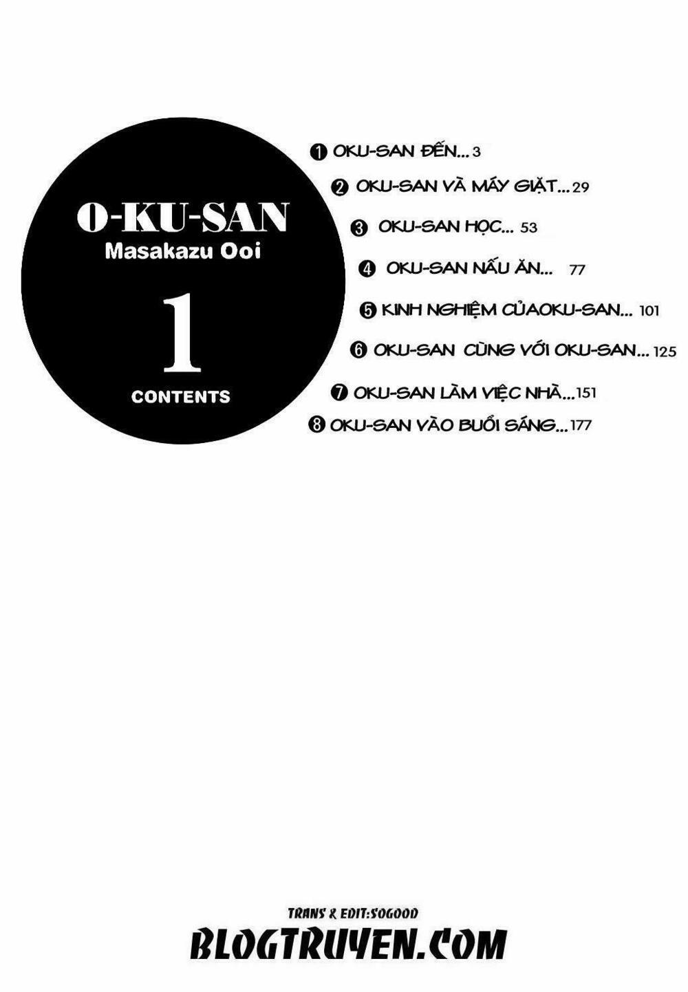Okusan 1 trang 5