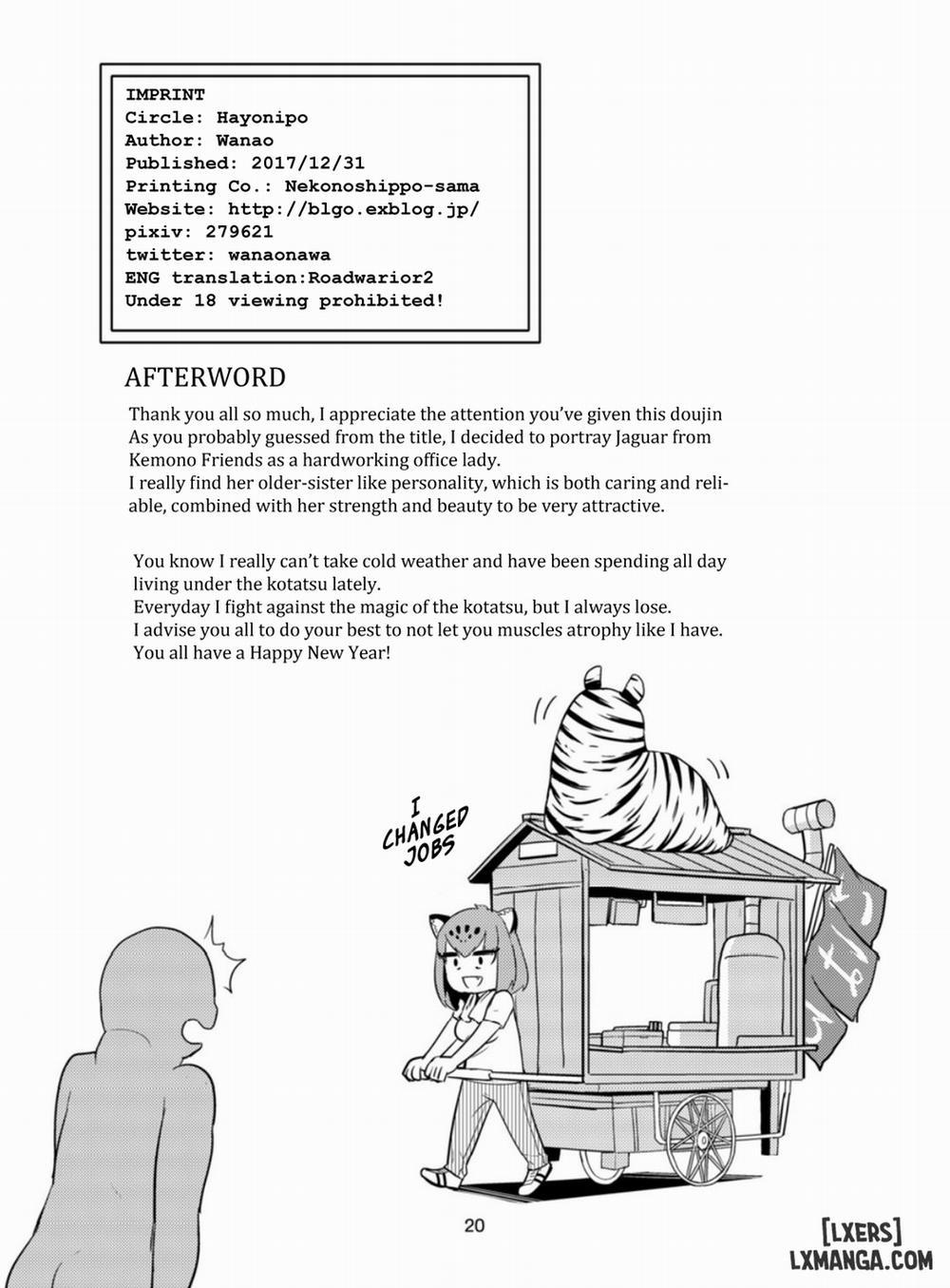 OL Jaguar no Himo ni Naritai Oneshot trang 21