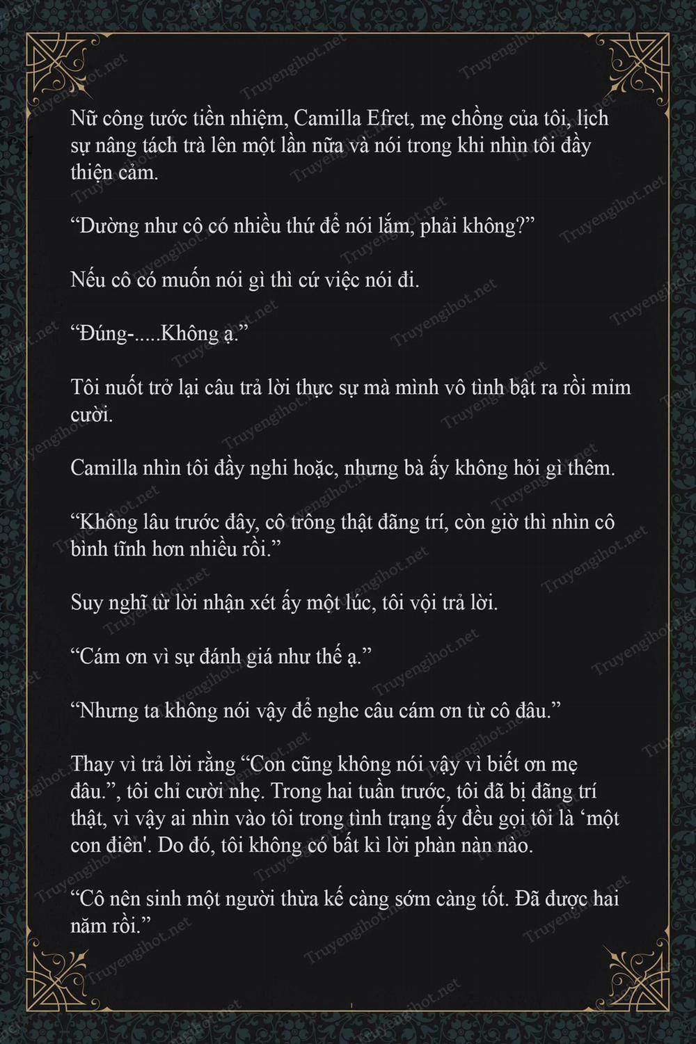 Ốm Đau Ư? Cô Vợ Hợp Đồng Của Công Tước. 1 trang 6