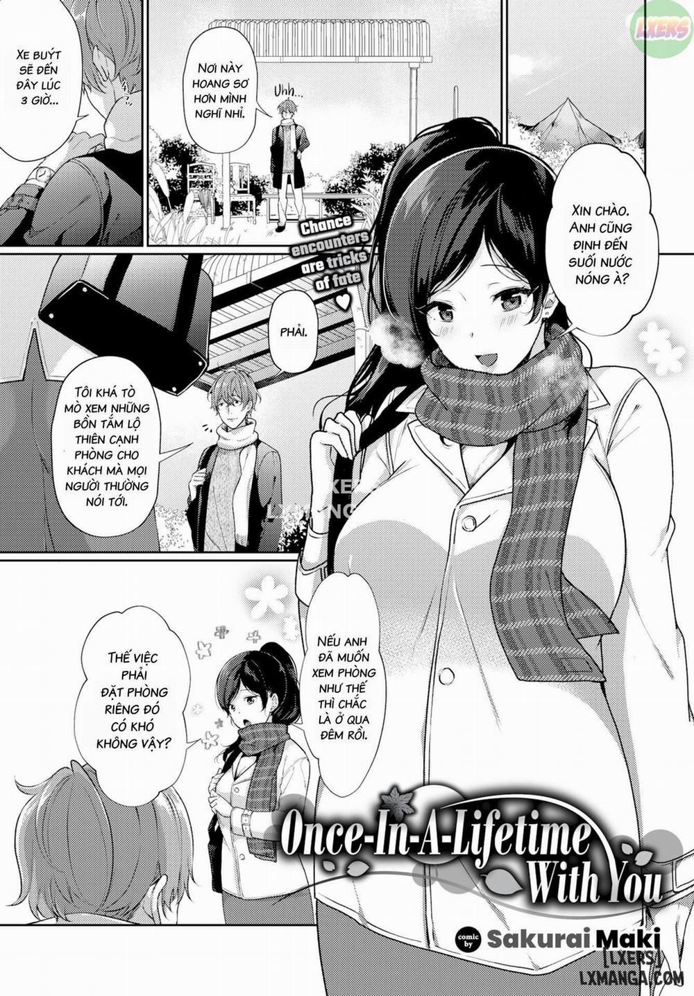 Once In A Lifetime With You Oneshot trang 0