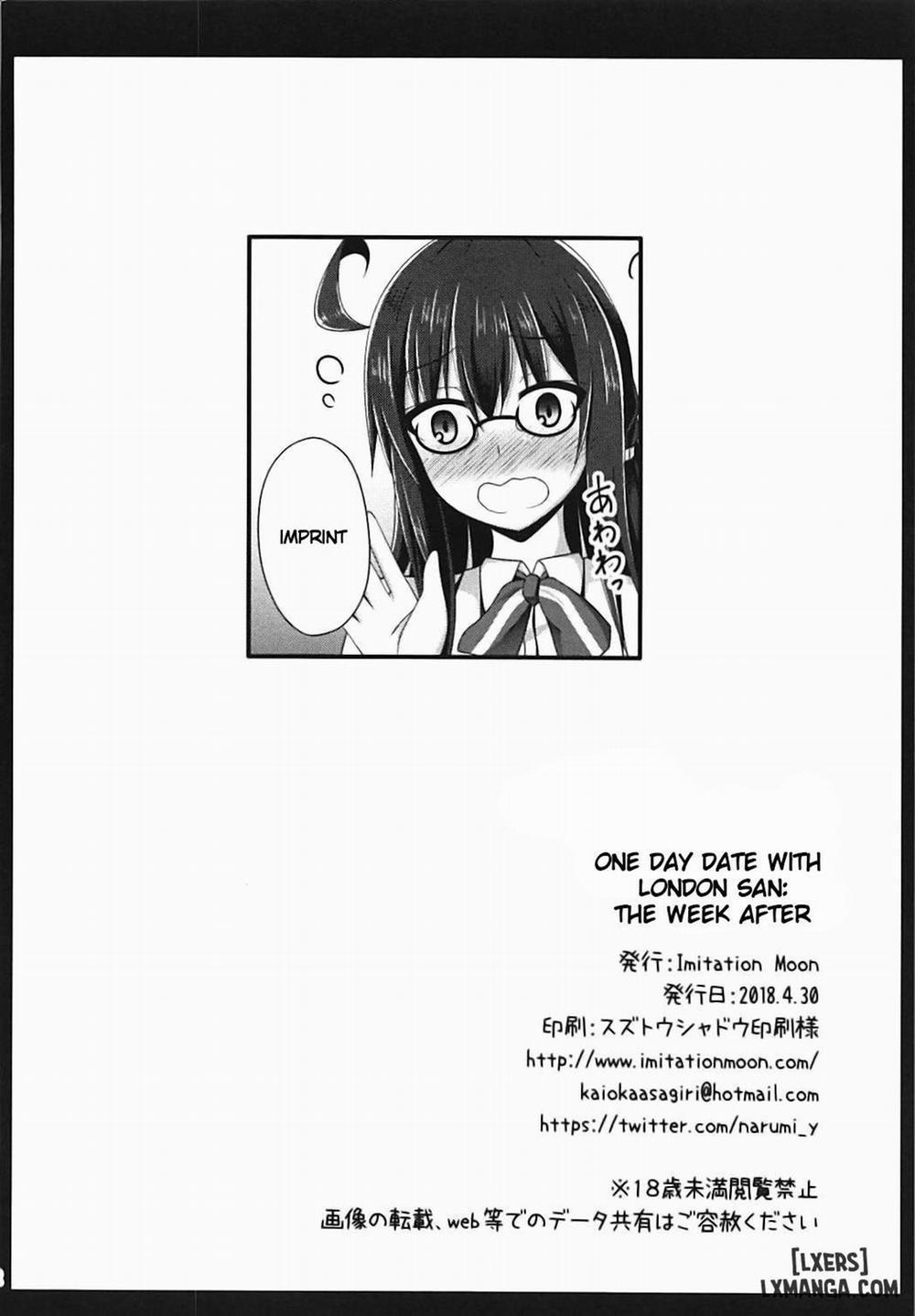 One day date with London-san - The week after Oneshot trang 20