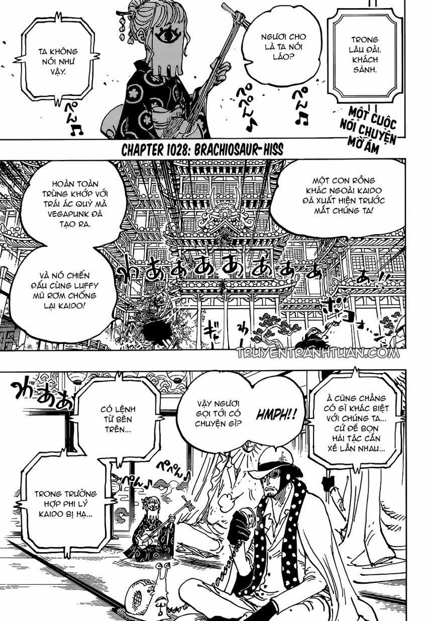 One Piece 1028 trang 1