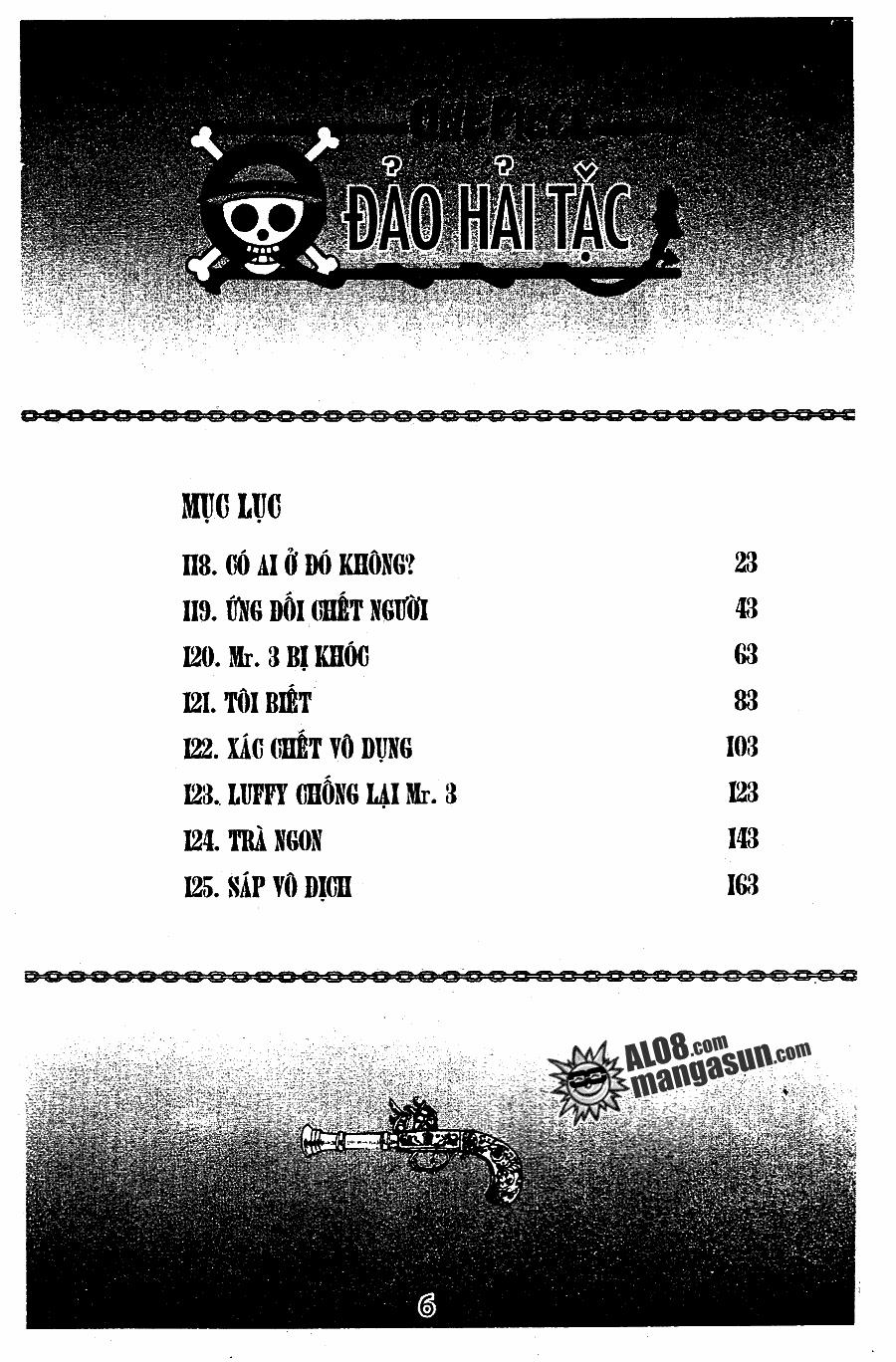 One Piece 118 trang 1