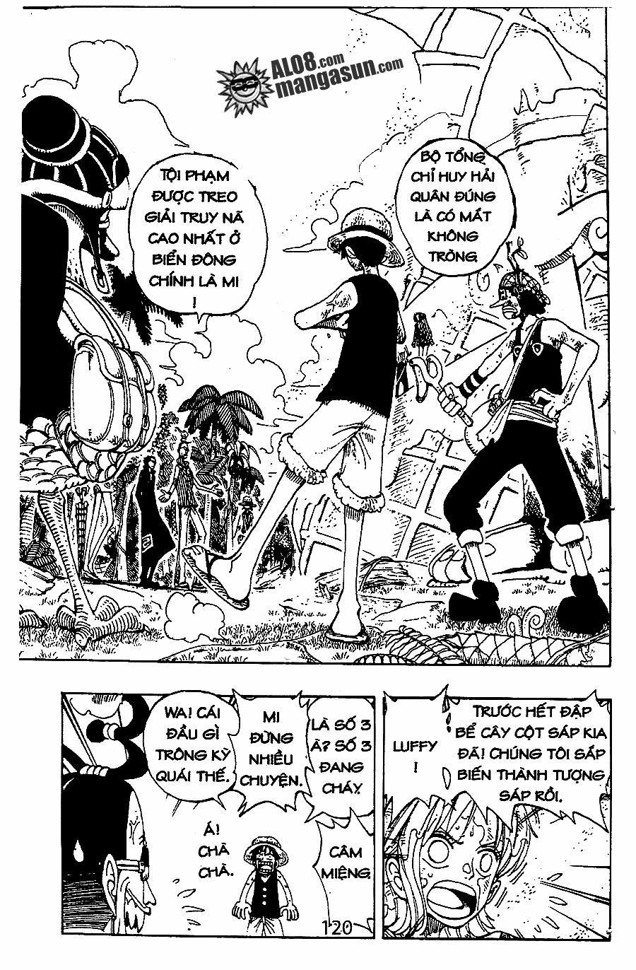 One Piece 122 trang 16
