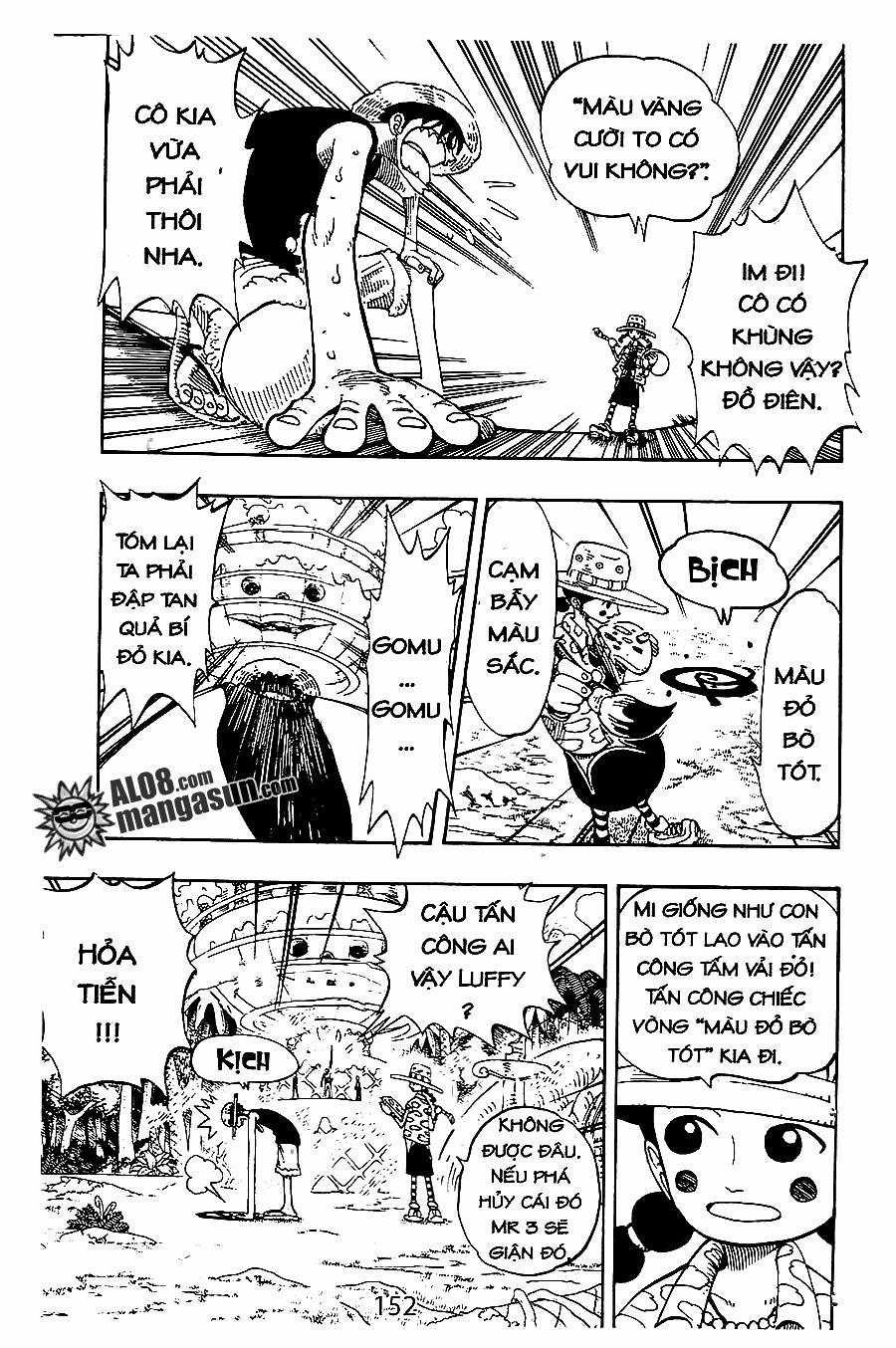 One Piece 124 trang 8