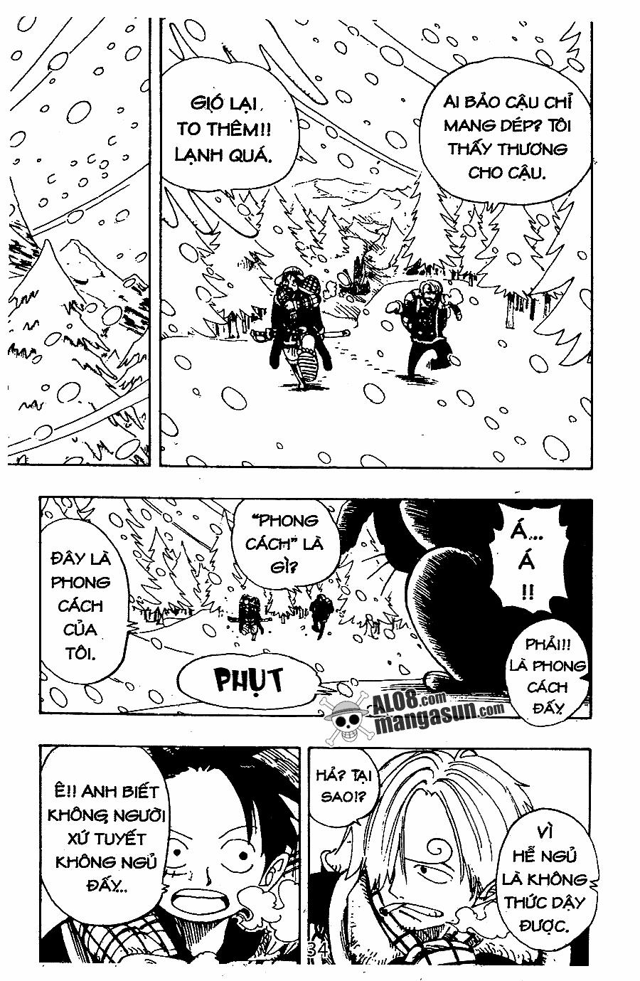 One Piece 134 trang 4