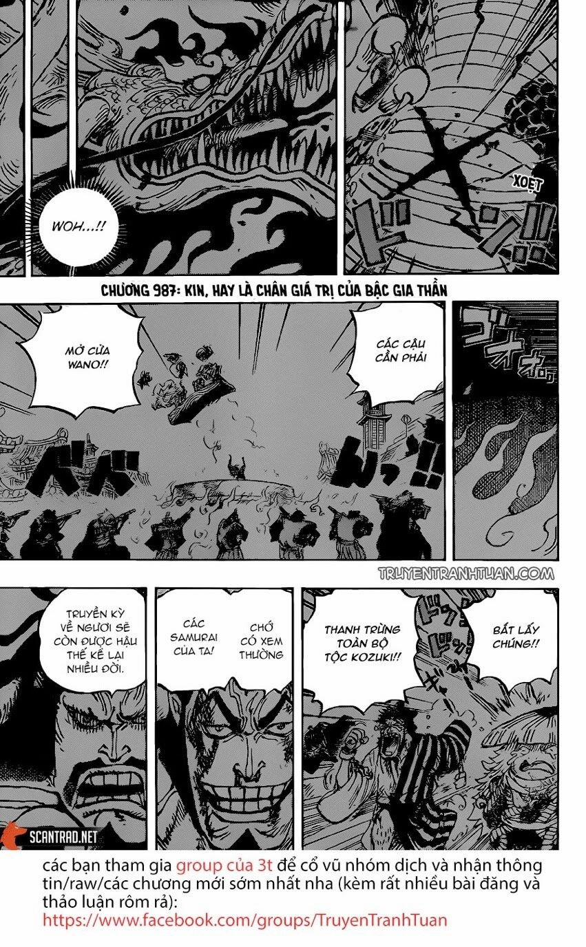 One Piece 987 trang 1