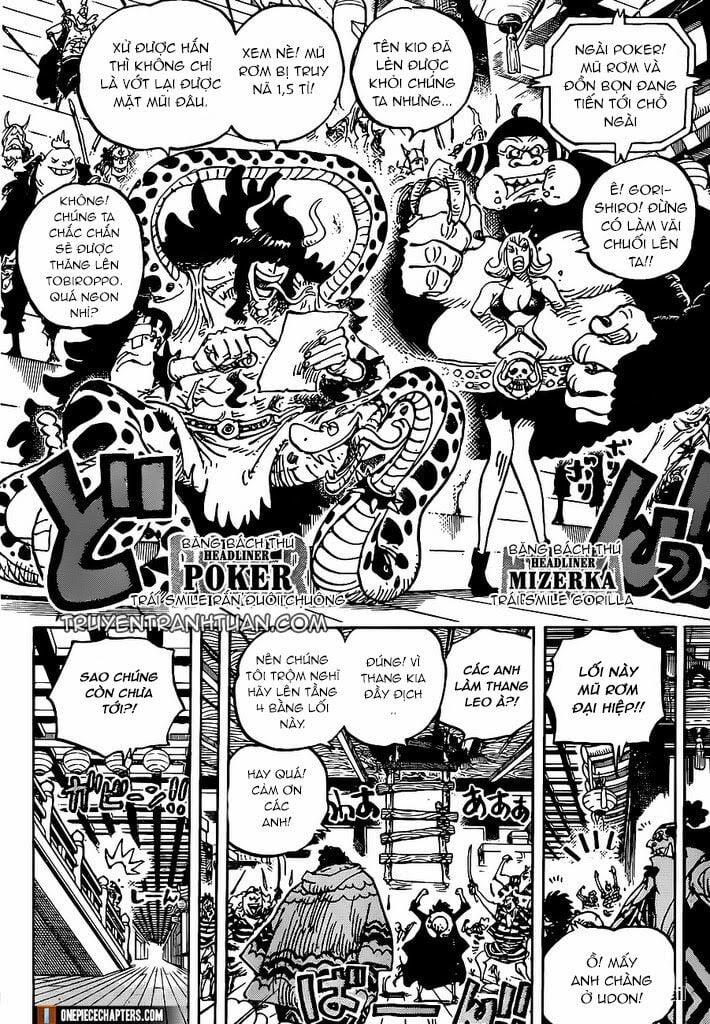 One Piece 997 trang 4