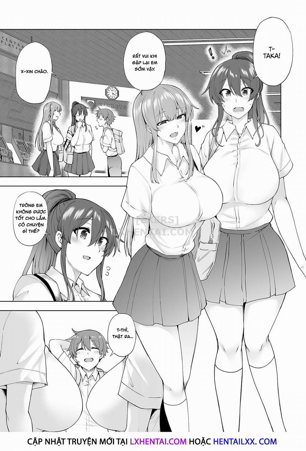 Onee-chan no Wasuremono o Todoke ni Kita Hazu nanoni 3 - Away Game trang 4