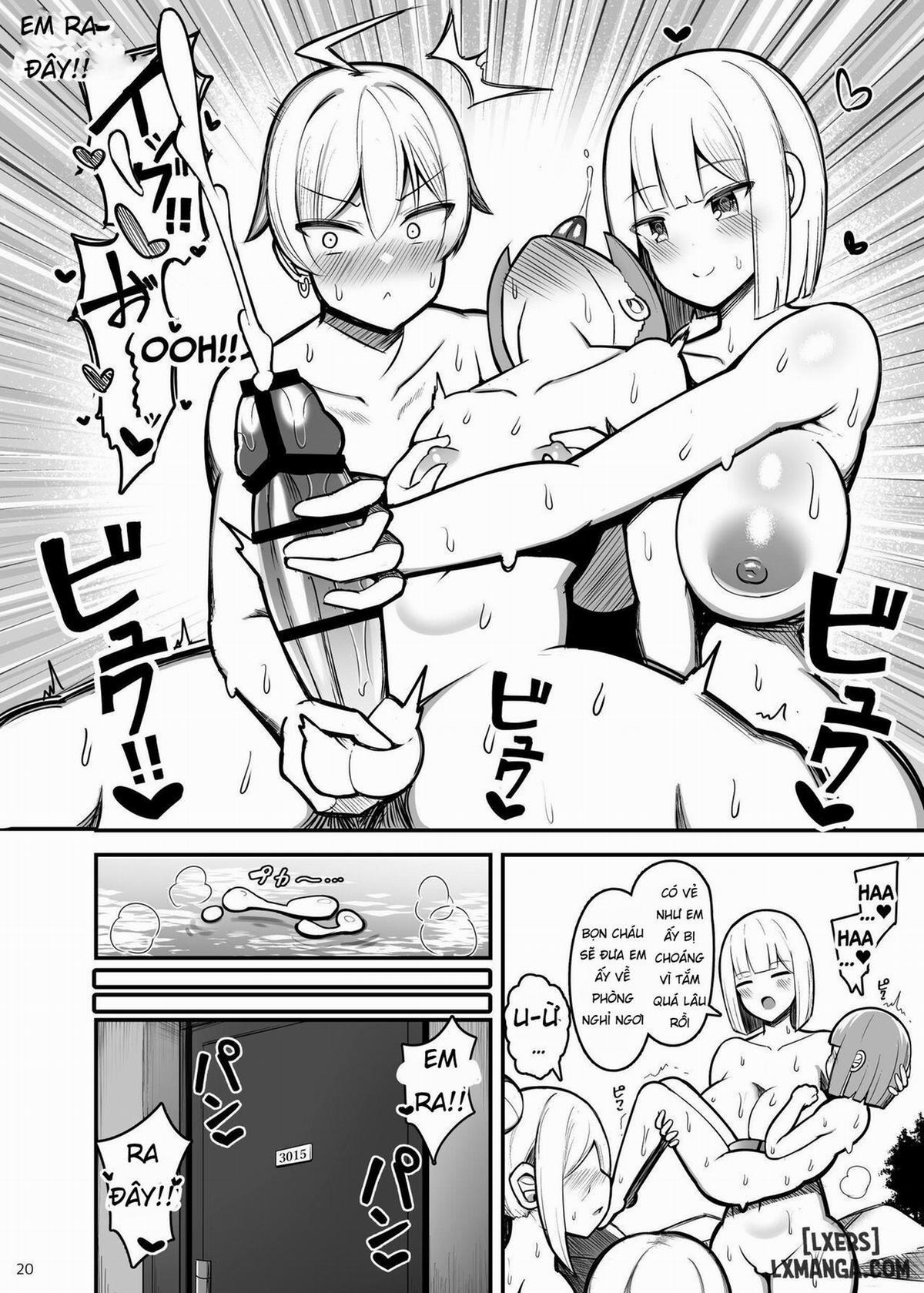 Onee-chan to, Mama to, Honki Koubi. II Chị gái trông trẻ 0 hồ bơi trang 0