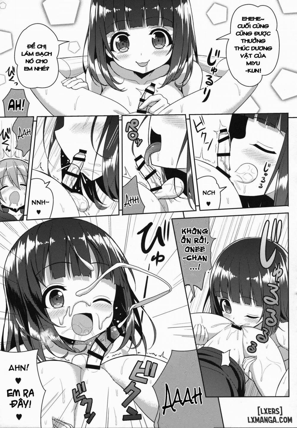 Onee-san to Onee-chan de Sandwich Oneshot trang 13