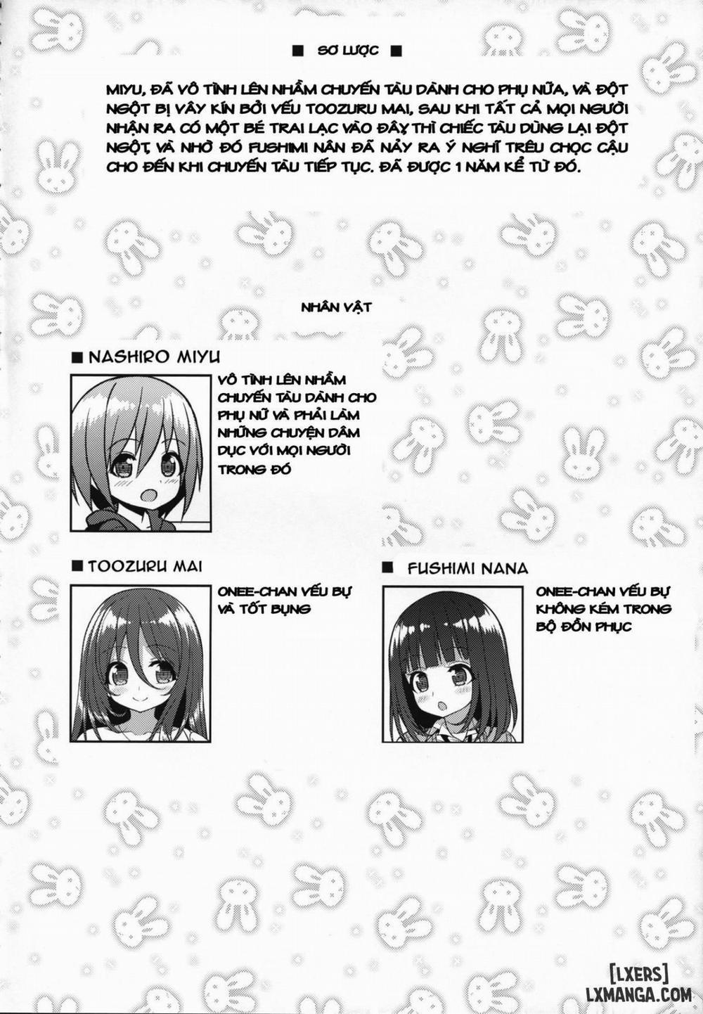 Onee-san to Onee-chan de Sandwich Oneshot trang 2
