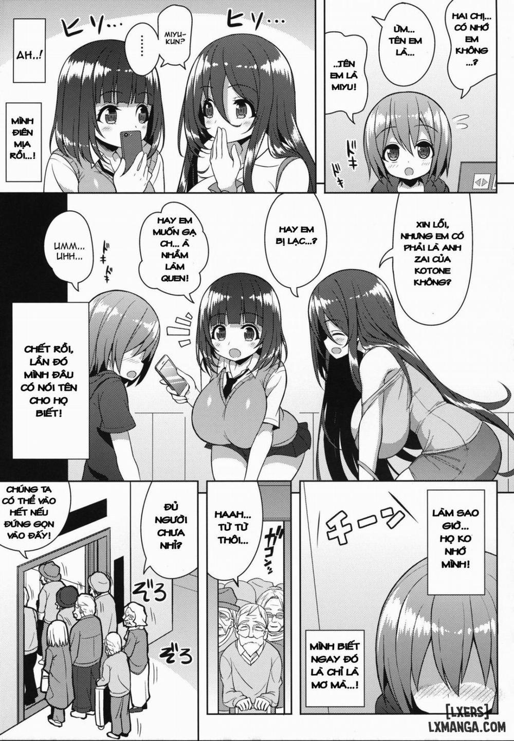 Onee-san to Onee-chan de Sandwich Oneshot trang 5