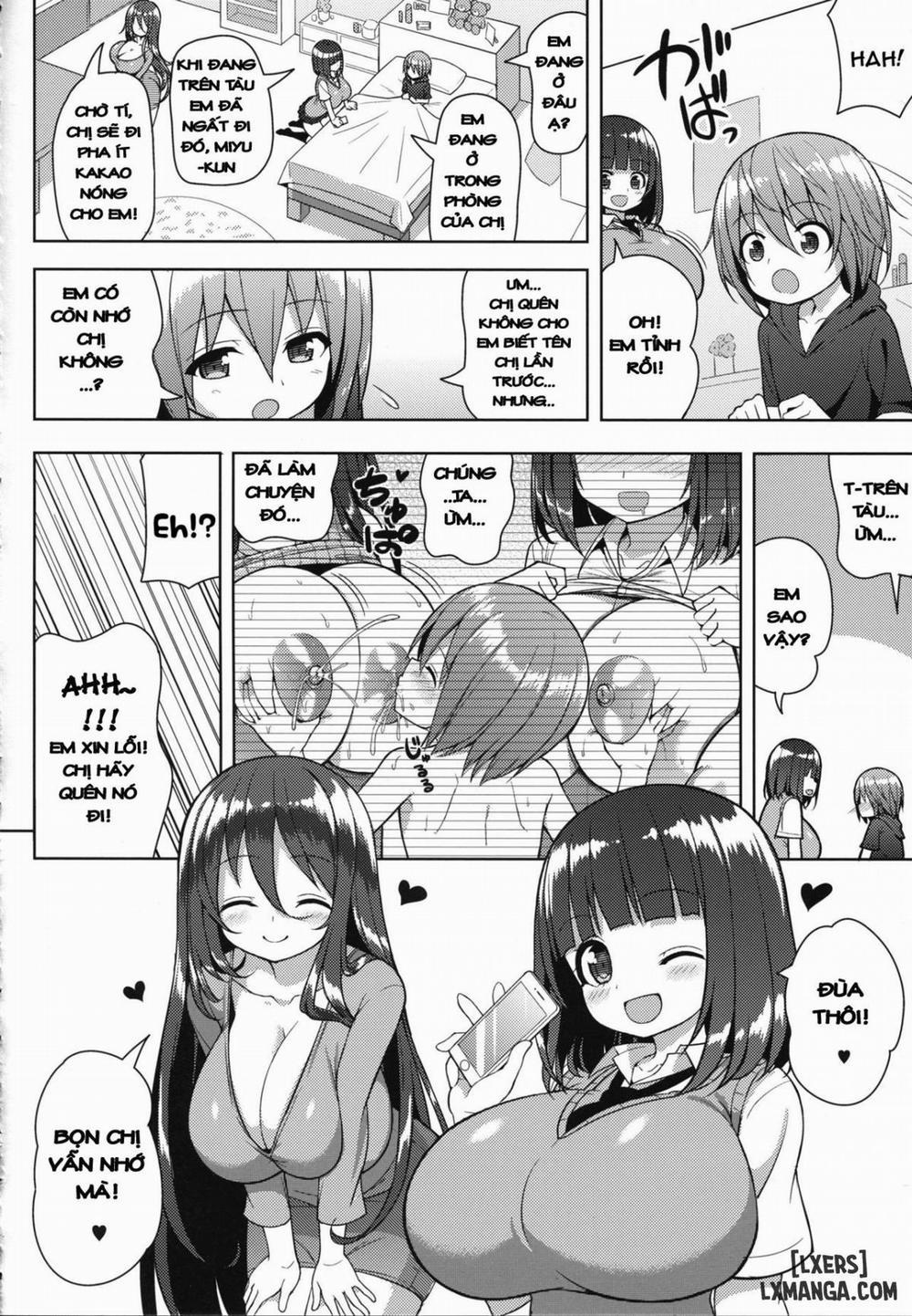 Onee-san to Onee-chan de Sandwich Oneshot trang 8