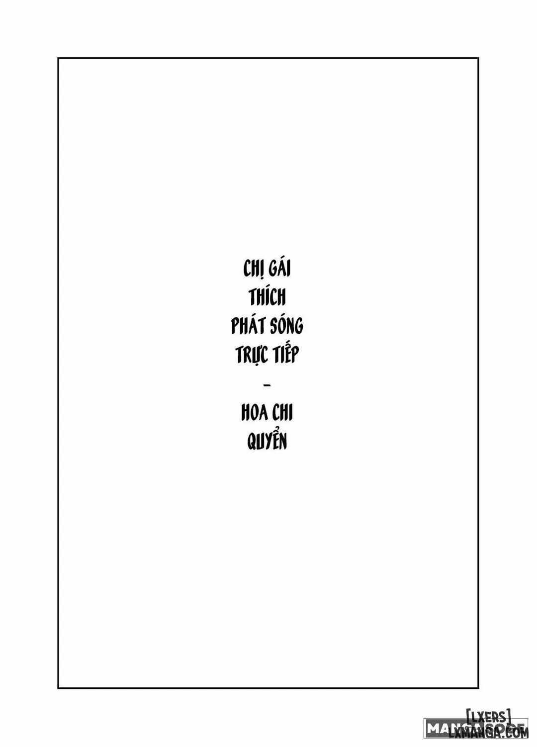 Onee-san wa Nama Haishin ga Osuki Hana no Maki Oneshot trang 1