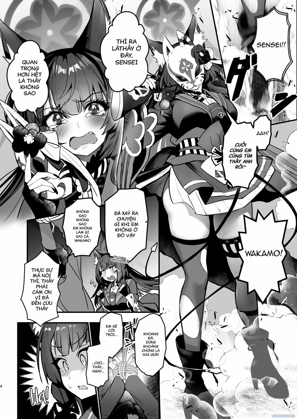 Ông Thầy Bất Lực Bị Con Cáo Vắt OneShot trang 4