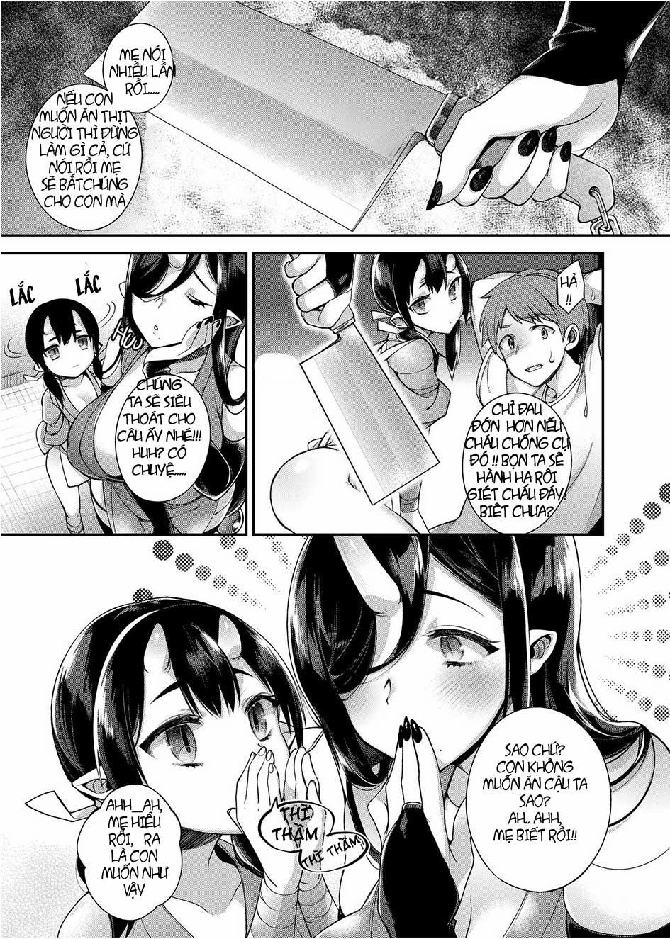 Oni no Oyako wa Hito no Osu to Kozukuri ga Shitai ONESHOT trang 5