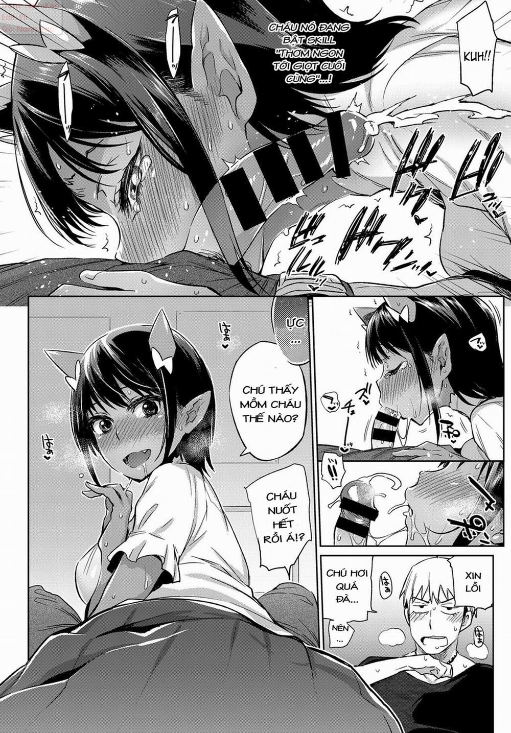 Oni và ông chú hút nhiều thuốc Oneshot trang 8