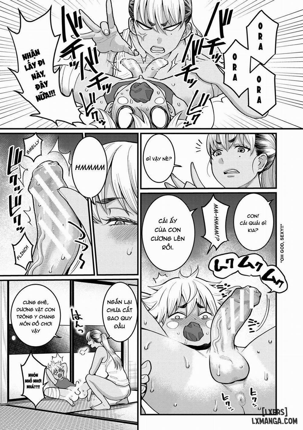 Oni Zeme! Goumou Moto Yan Do-S Mama no Itazura Musuko Choukyou Oneshot trang 6