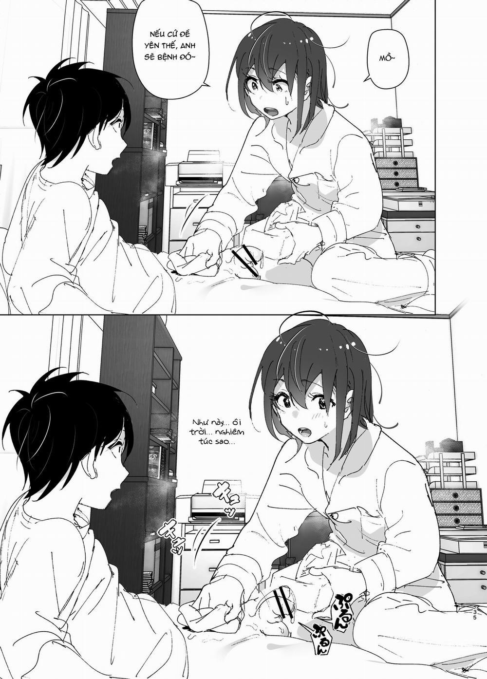 Onii-chan no Koto ga Daisuki!! na Imouto no Hanashi Oneshot_1 trang 34