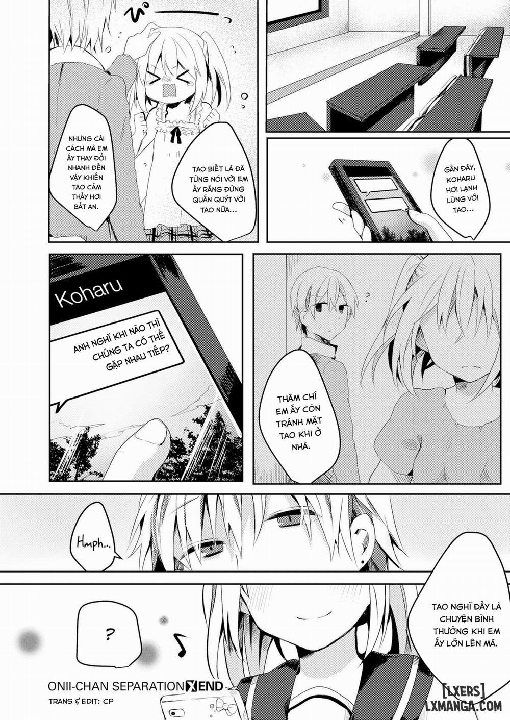 Onii-chan Separation Oneshot trang 15
