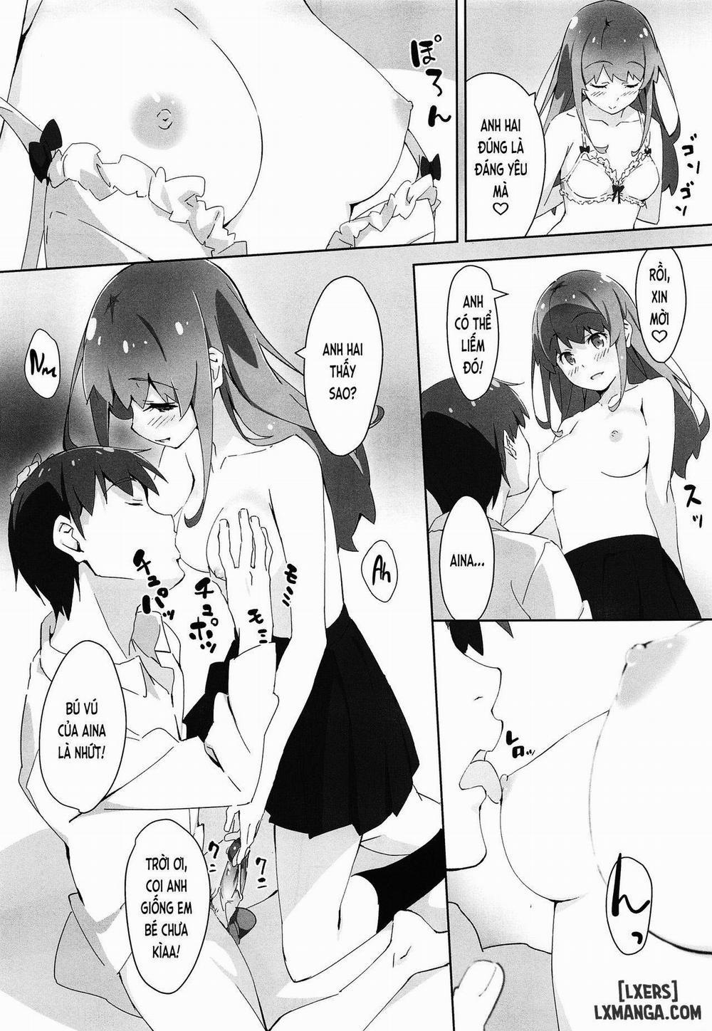 Onii-chan wa Asoko no Namae ga Ienai Oneshot trang 5