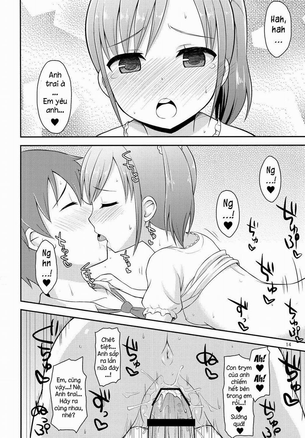 Onii-chan wa Kyou kara Onanie Kinshi Oneshot trang 12