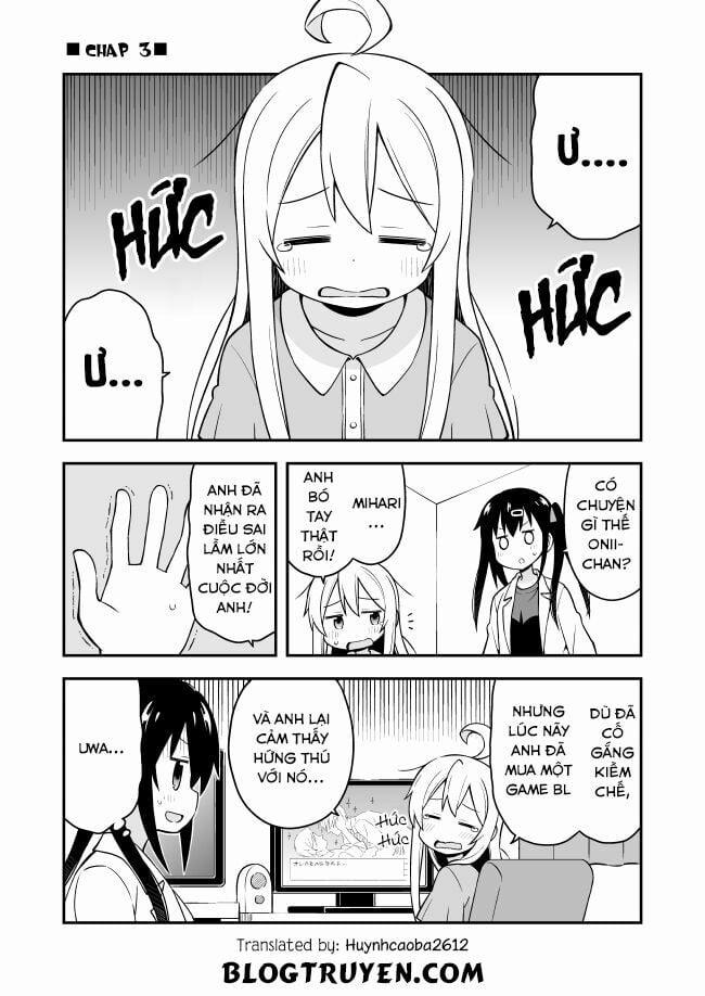 Onii-Chan Wa Oshimai 3 trang 0