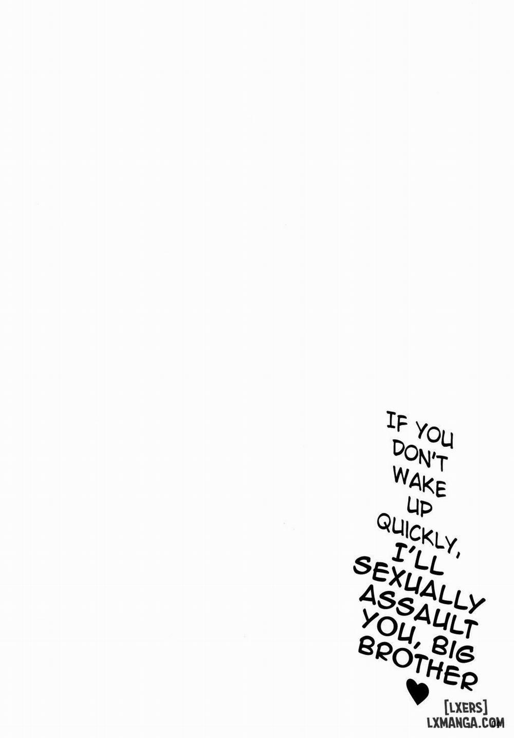 Oniichan Hayaku Okinai Oneshot trang 2