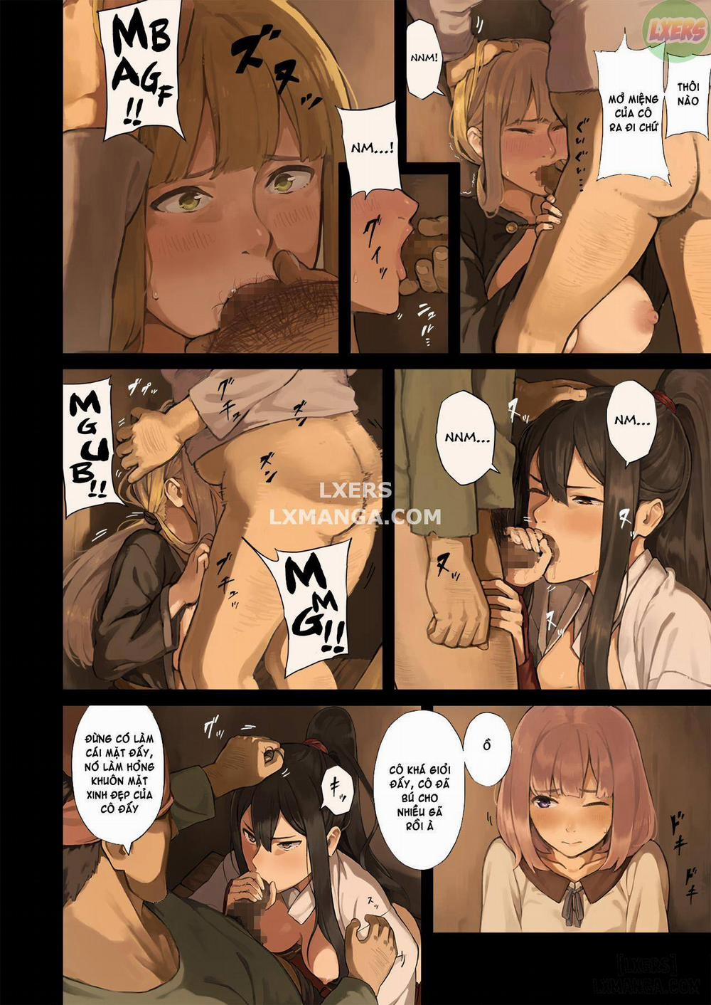 Onna Boukensha-tachi ga Sabaku no Oasis ni Tachiyoru to 1 trang 12