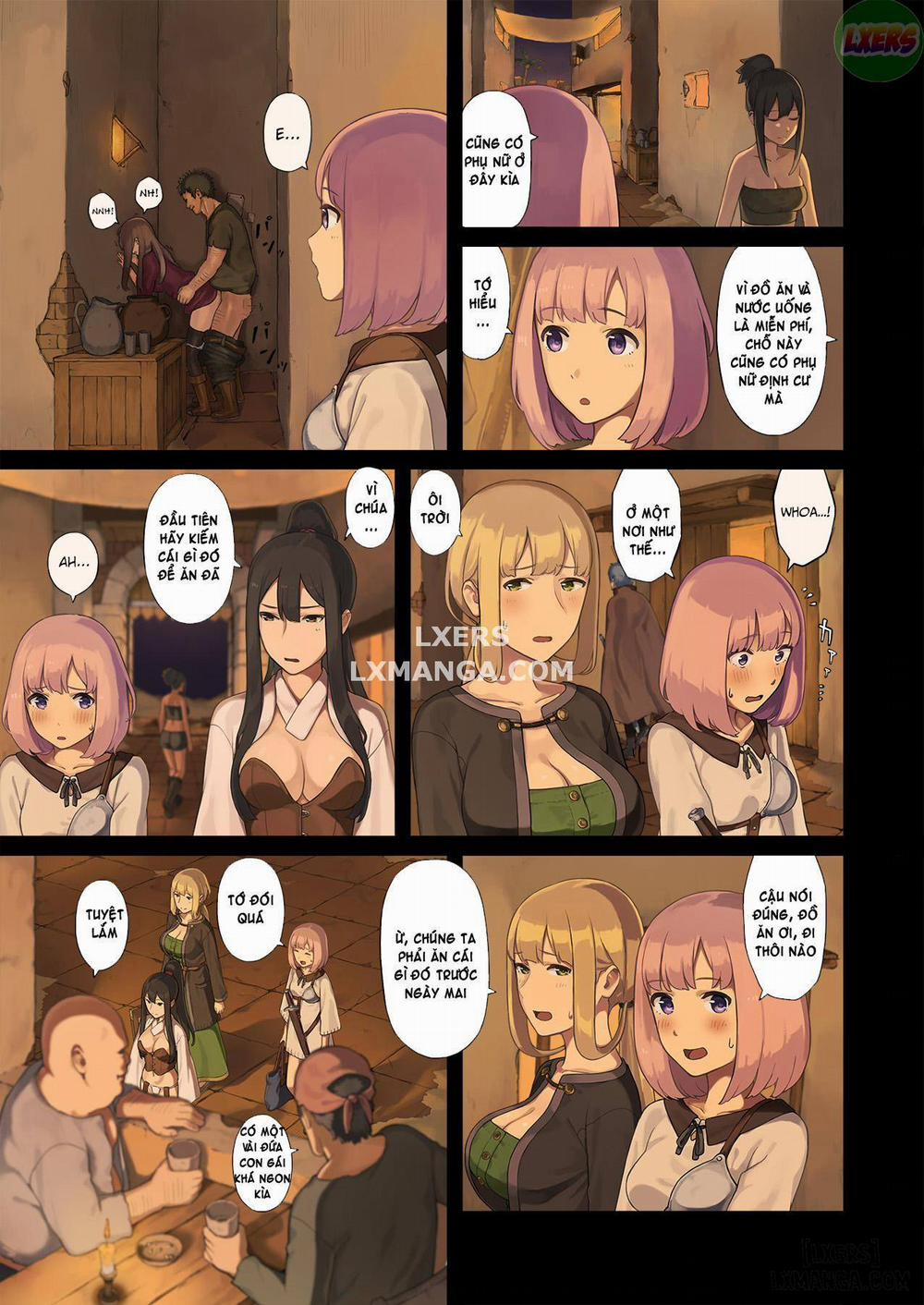 Onna Boukensha-tachi ga Sabaku no Oasis ni Tachiyoru to 1 trang 7