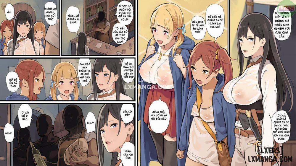 Onna Boukensha-tachi ga Sabaku no Oasis ni Tachiyoru to 2 END trang 4