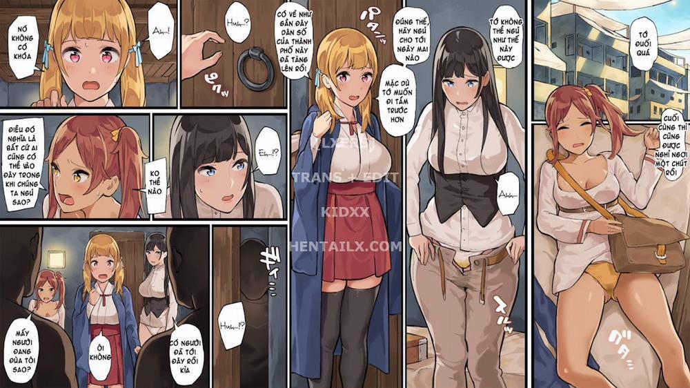 Onna Boukenshatachi ga Sabaku no Oasis ni Tachiyoru to......2 Oneshot [Full Màu] trang 30