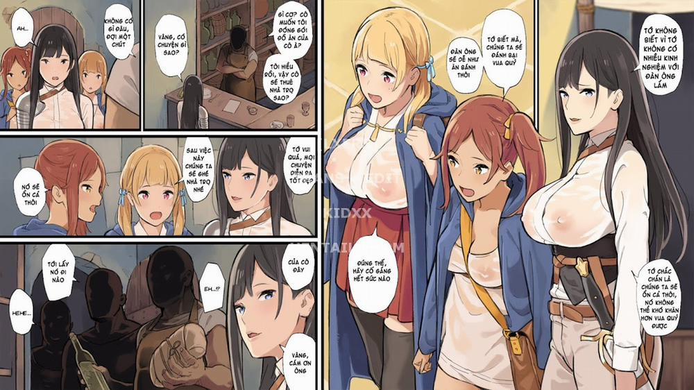 Onna Boukenshatachi ga Sabaku no Oasis ni Tachiyoru to......2 Oneshot [Full Màu] trang 4