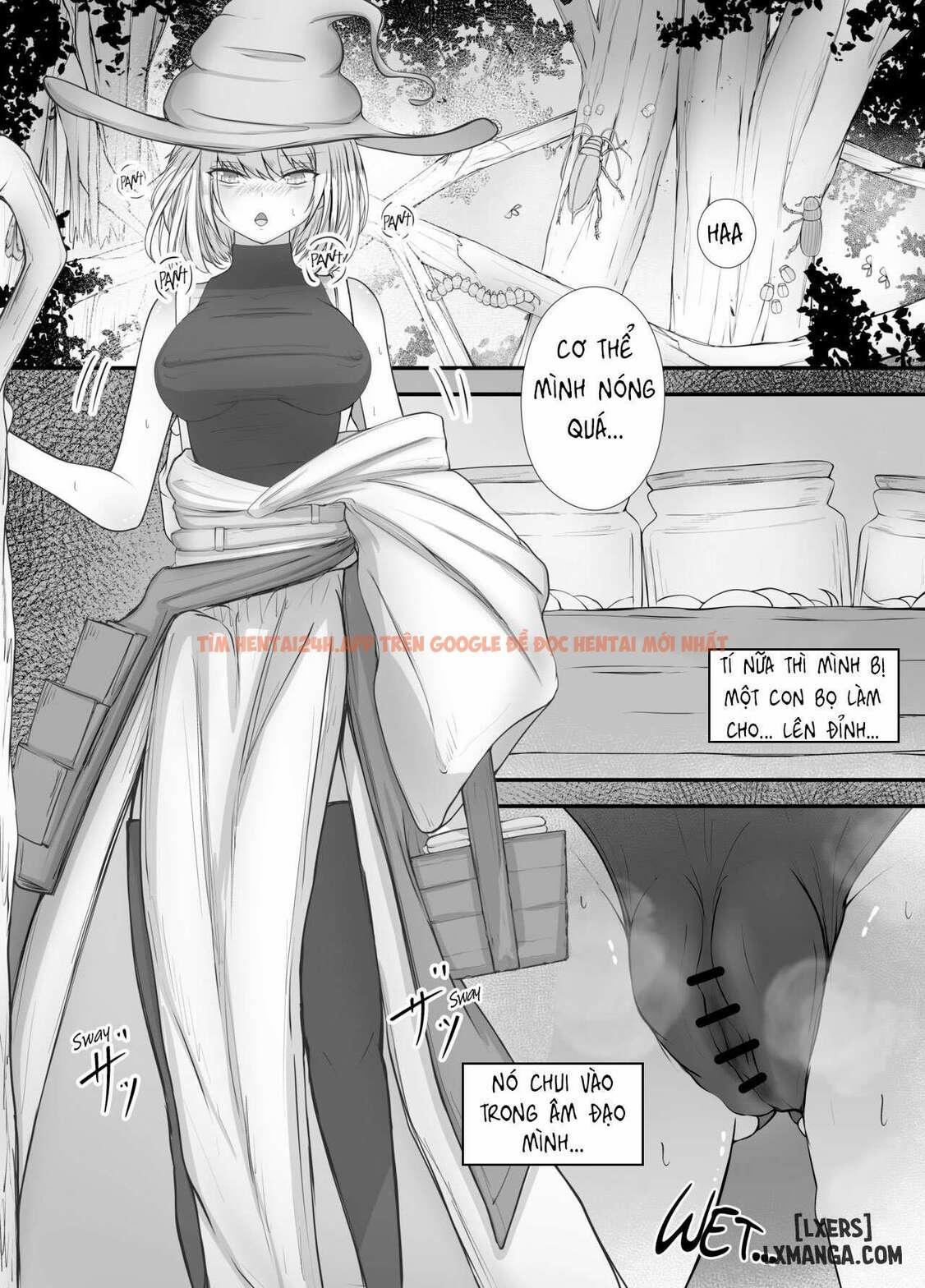 Onna Mahoutsukai-San Mushikan Hanashi OneShot trang 12