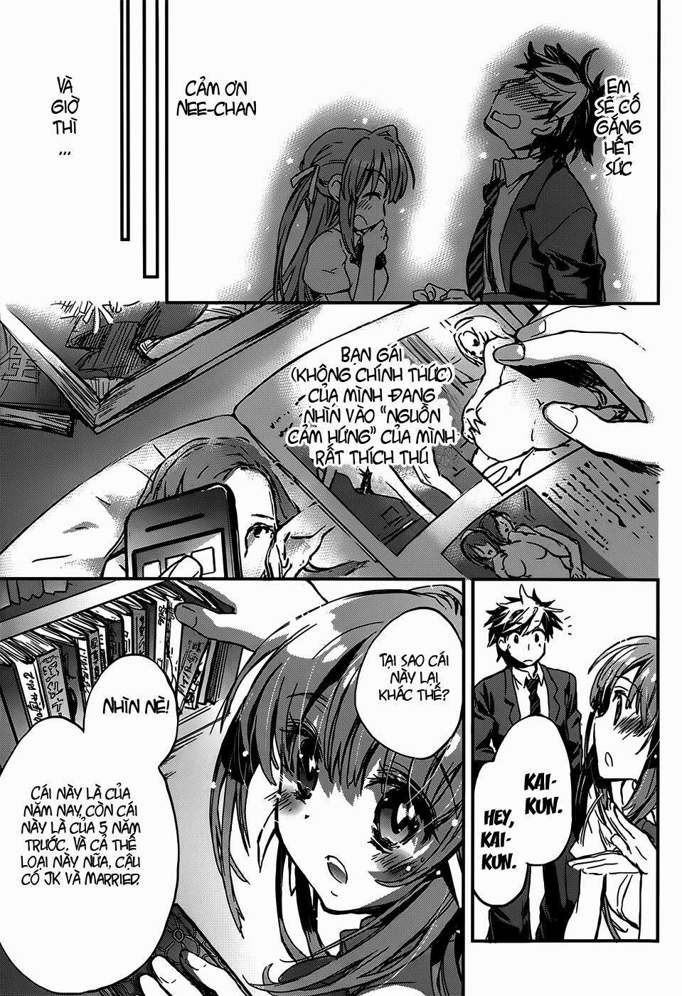 Onna No Ko Ga H-Na Manga Egaicha Dame Desuka 1 trang 21