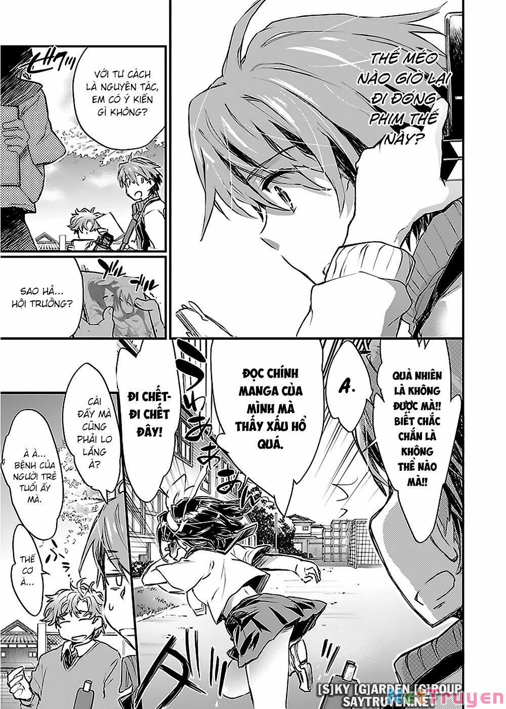 Onna No Ko Ga H-Na Manga Egaicha Dame Desuka 13 trang 8