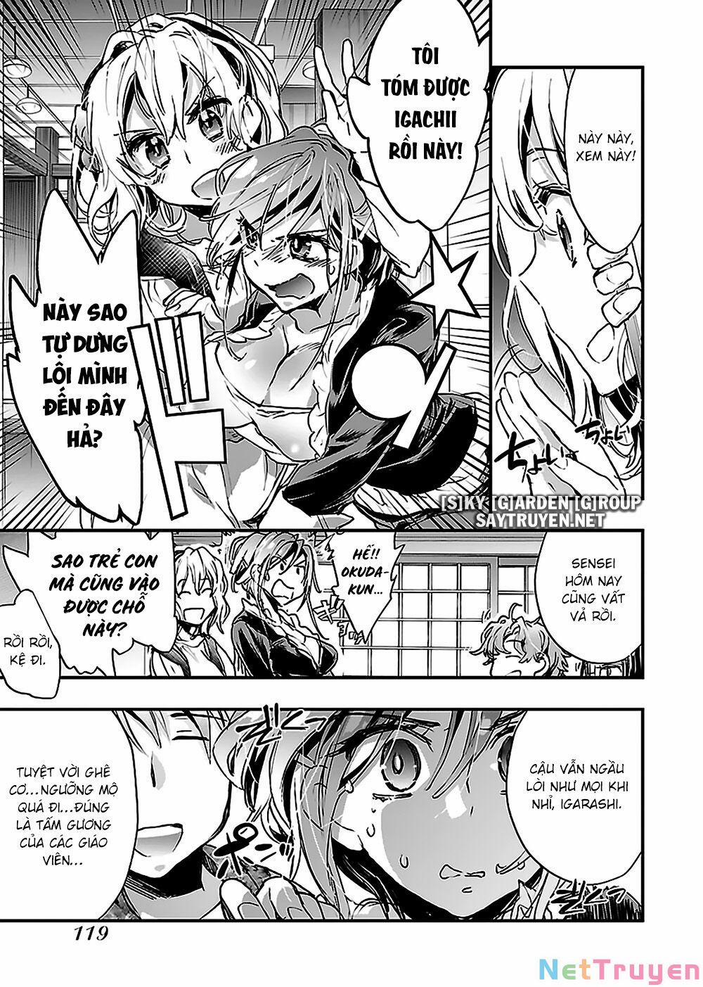 Onna No Ko Ga H-Na Manga Egaicha Dame Desuka 17 trang 9