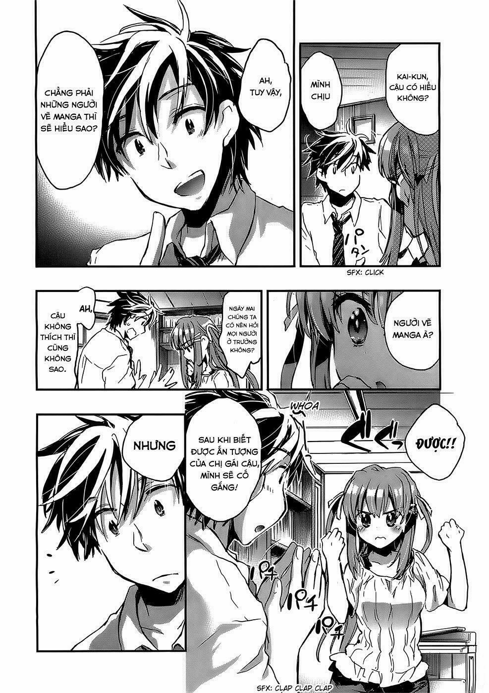 Onna No Ko Ga H-Na Manga Egaicha Dame Desuka 4 trang 10