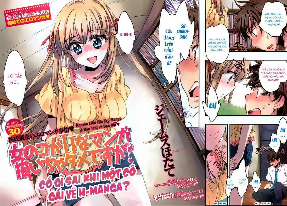 Onna No Ko Ga H-Na Manga Egaicha Dame Desuka 4 trang 3