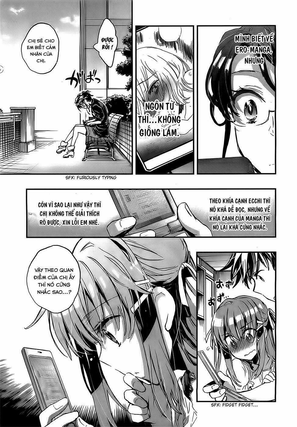 Onna No Ko Ga H-Na Manga Egaicha Dame Desuka 4 trang 9