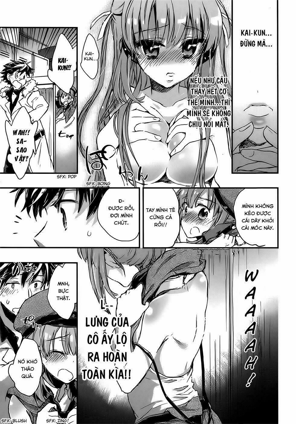 Onna No Ko Ga H-Na Manga Egaicha Dame Desuka 5 trang 19