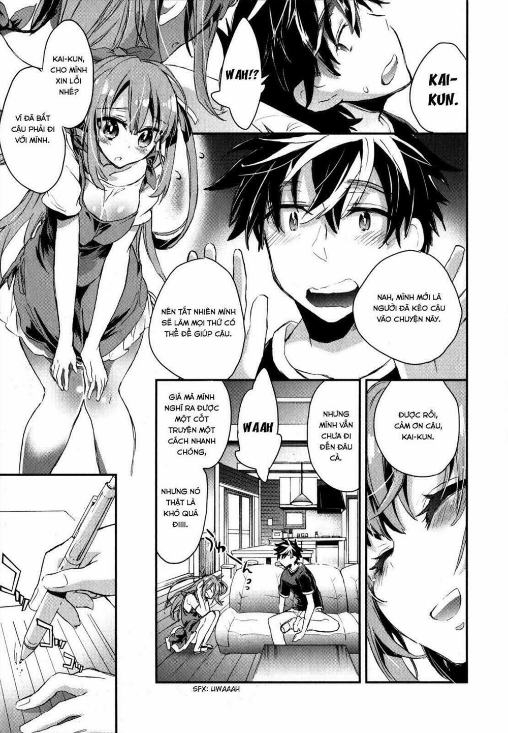 Onna No Ko Ga H-Na Manga Egaicha Dame Desuka 7 trang 15