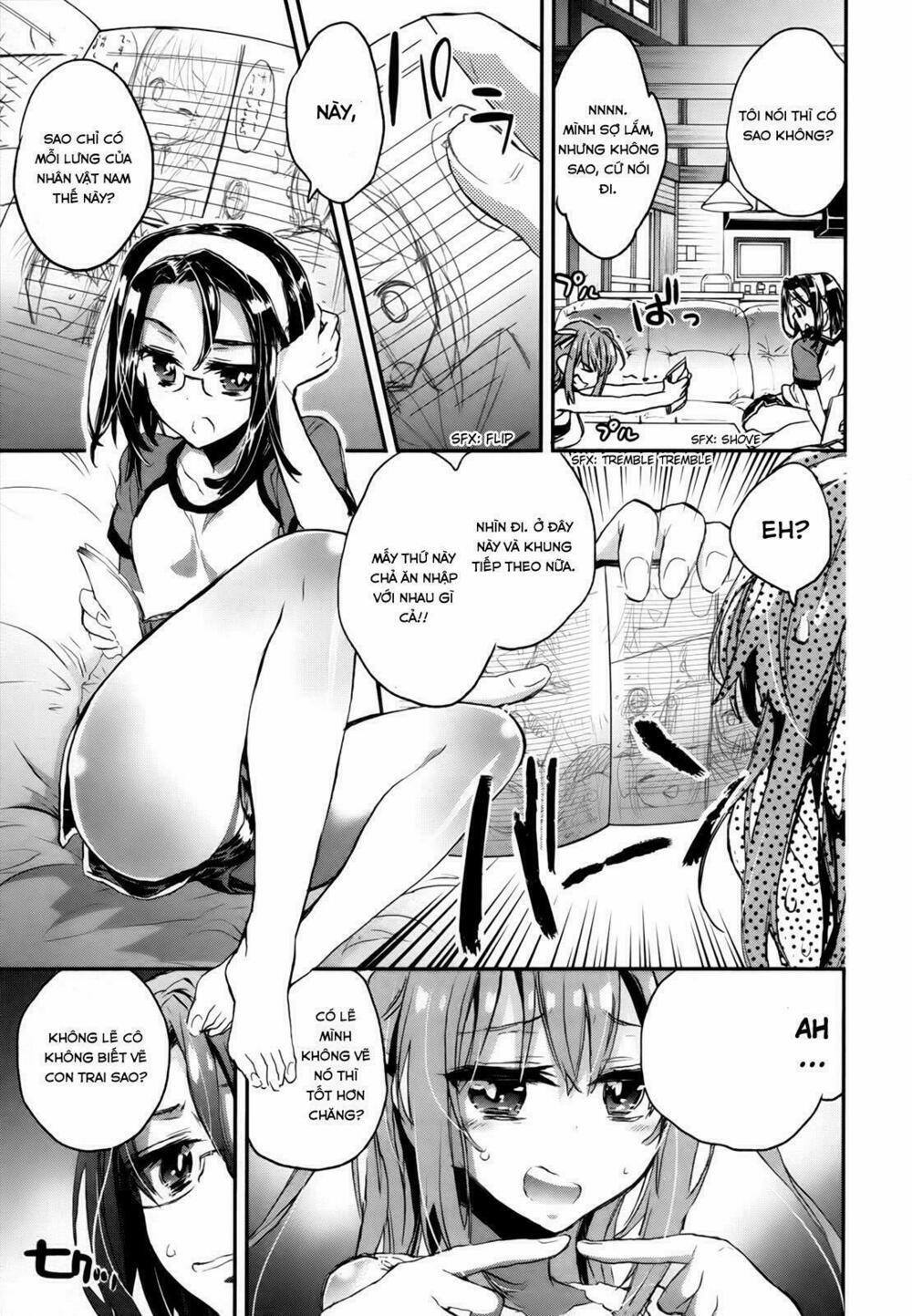 Onna No Ko Ga H-Na Manga Egaicha Dame Desuka 8 trang 10